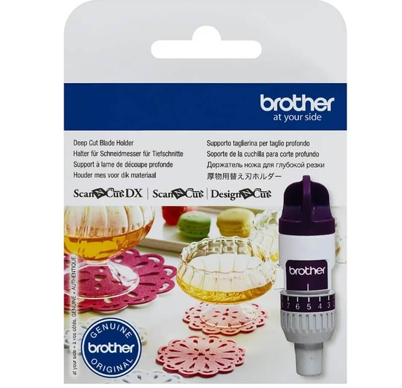 Suporte para Lâmina de Corte Profundo Roxo CAHLF1 p/ Brother CM300 CM550 CM650W - Impressorajato